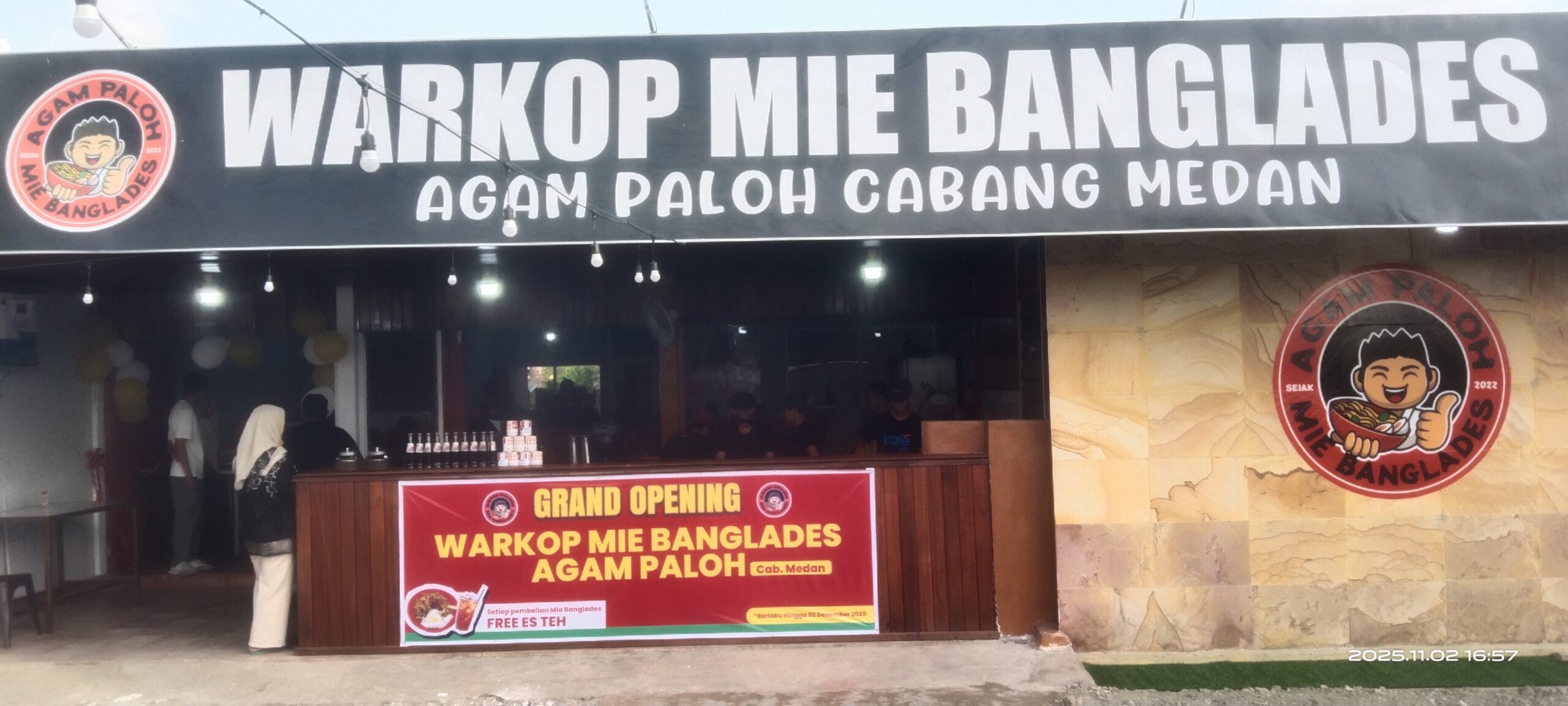 Warkop Mie Bangladesh Hadir di Depan GOR Sawah Lebar Sajikan Menu Sarapan Lezat & Kopi Gayo untuk Warga Bengkulu